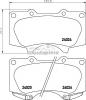 Set placute frana fata mitsubishi pajero 4 iv fabricat incepand cu