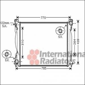 Radiator racire apa Audi A6 4F2 C6 2.7 TDI VAN WEZEL