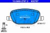 Set placute frana spate alfa romeo spider fabricat incepand cu 09.2006