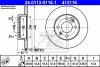 Disc frana fata renault 19 fabricat in perioada 04.1992 - 08.2003 ate