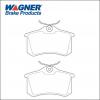 Set placute frana Renault Megane II 2 WAGNER