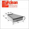 Filtru aer seat ibiza 5 v 6j5 1.4 tdi clean filters