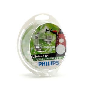 Set 2 becuri Philips H4 LongLife EcoVision 12V 60/55W