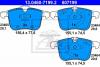 Set placute frana fata opel vectra c fabricat