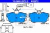 Set placute frana spate ford galaxy fabricat in perioada 03.1995 -