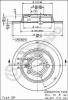 Disc frana spate plin ford galaxy fabricat in perioada 03.1995 -