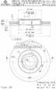 Disc frana fata ventilat skoda fabia 2 ii fabricata in perioada