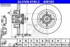 Disc frana spate peugeot 207 fabricat incepand cu