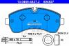 Set placute frana fata mercedes sprinter fabricat incepand cu 06.2006