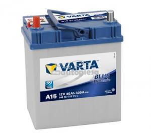 Acumulator baterie auto VARTA Blue Dynamic 40 Ah 330A cu borne inguste si borne inverse