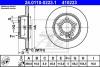 Disc frana spate vw sharan (7m8, 7m9, 7m6) fabricat