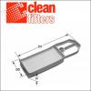 Filtru aer seat toledo 2 ii 1m2 1.4 16v clean filters