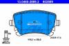 Set placute frana spate audi a4 (b7) fabricat in perioada 11.2004 -