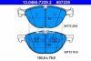 Set placute frana fata bmw x5 (e70) fabricat in perioada 02.2007 -