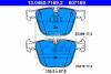 Set placute frana fata bmw seria 1 (e82) fabricat incepand cu