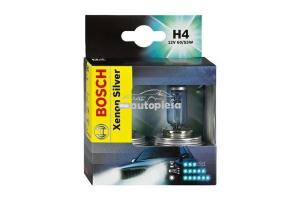 Set 2 becuri Bosch H4 Xenon Silver 12V 60/55W