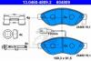 Set placute frana fata fiat ducato fabricat incepand cu 07.2006 ate