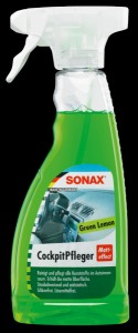 Solutie de curatat bord matteffect SONAX Cockpit spray matt effect Green Lemon