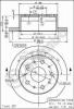 Disc frana spate plin fiat ducato fabricat incepand