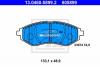 Set placute frana fata chevrolet kalos fabricat incepand cu 03.2005