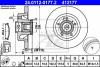 Disc frana spate nissan primastar fabricat incepand cu 03.2001 ate