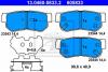 Set placute frana spate hyundai santa fe 1 i fabricat in perioada