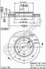 Disc frana fata ventilat citroen xsara fabricat in perioada 10.1997 -