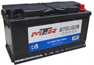 Acumulator baterie auto MTR Dynamic L5 100 Ah 800A