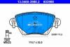 Set placute frana spate ford mondeo 3 iii fabricat in perioada 11.2000