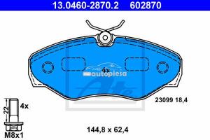 Set placute frana fata Renault Espace 3 III fabricat in perioada 11.1996 - 10.2002 ATE