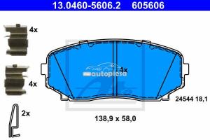 Set placute frana fata Mazda CX-9 fabricata incepand cu 01.2007 ATE