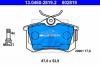 Set placute frana fata fiat ulysse fabricat in perioada 08.2002 -