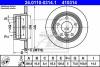 Disc frana spate bmw seria 1 (e81) fabricat in perioada 09.2004 -