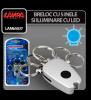 Breloc cu 5 inele si iluminare cu LED - BII926