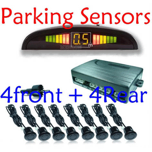 Pachet senzori parcare fata spate , 8 senzori + display - PSP76167