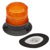 Girofar auto orange cu blitz 12v cu cablu de 20 cm -