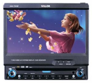 All-In-One AM /FM radio, DVD/CD auto , Monitor 7inch Valor IDA-700W - AIO17394