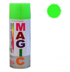 Spray vopsea "MAGIC" Verde Fluorescent - motorVIP - SVM48850
