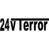 Stickere auto 24v terror