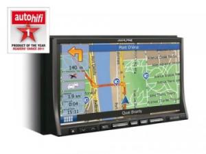 Unitate auto multimedia cu navigatie incorporata, bluetooth, USB si card SD Alpine INA-W910R (gps , dvd, cd) - UAM16666