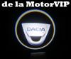 Led holograma logo dacia 10w high power white - lhl26656