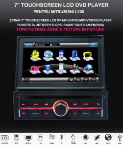 Navigatie dedicata Mitsubishi L200 , Edotec EDT-8994 Dvd Auto Multimedia Gps Mitsubishi L200 Navigatie Tv Bluetooth - NDM66587