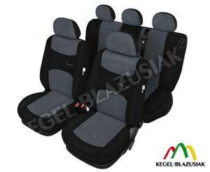 Set huse scaune auto SportLine Gri pentru Suzuki Wagon R+ - SHSA1843