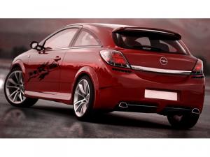Bara spate tuning Opel Astra H GTC Spoiler Spate R2 - motorVIP - M03-OPASGTC_RBR2_MT