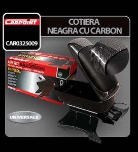 Cotiera auto neagra cu carbon - CANC741
