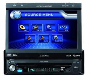 DVD player auto Audiovox VME-9309TS 1 DIN cu display touchscreen de 7 inch rabatabil (motorizat) - DPA16673