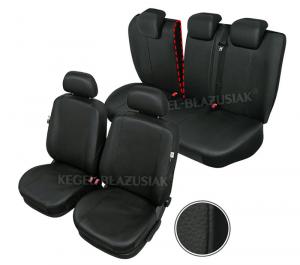 Huse scaune auto imitatie piele Vw Golf V, set huse fata + spate , cod Hsd379 - HSA81774