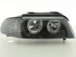 Angel Eyes Faruri pentru Audi A4 Typ B5 Bj. 99-01 negru fk - AEF42796