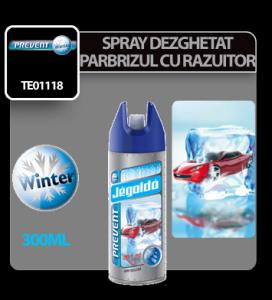 Spray dezghetat parbrizul cu razuitor Prevent 300 ml - SDPR947