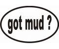 Stickere auto Got mud